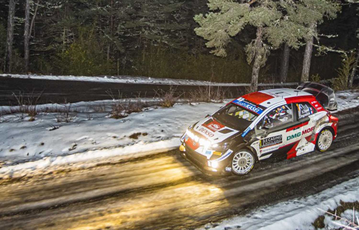 Ogier In Control On Rallye Monte-Carlo After Friday Morning Stages