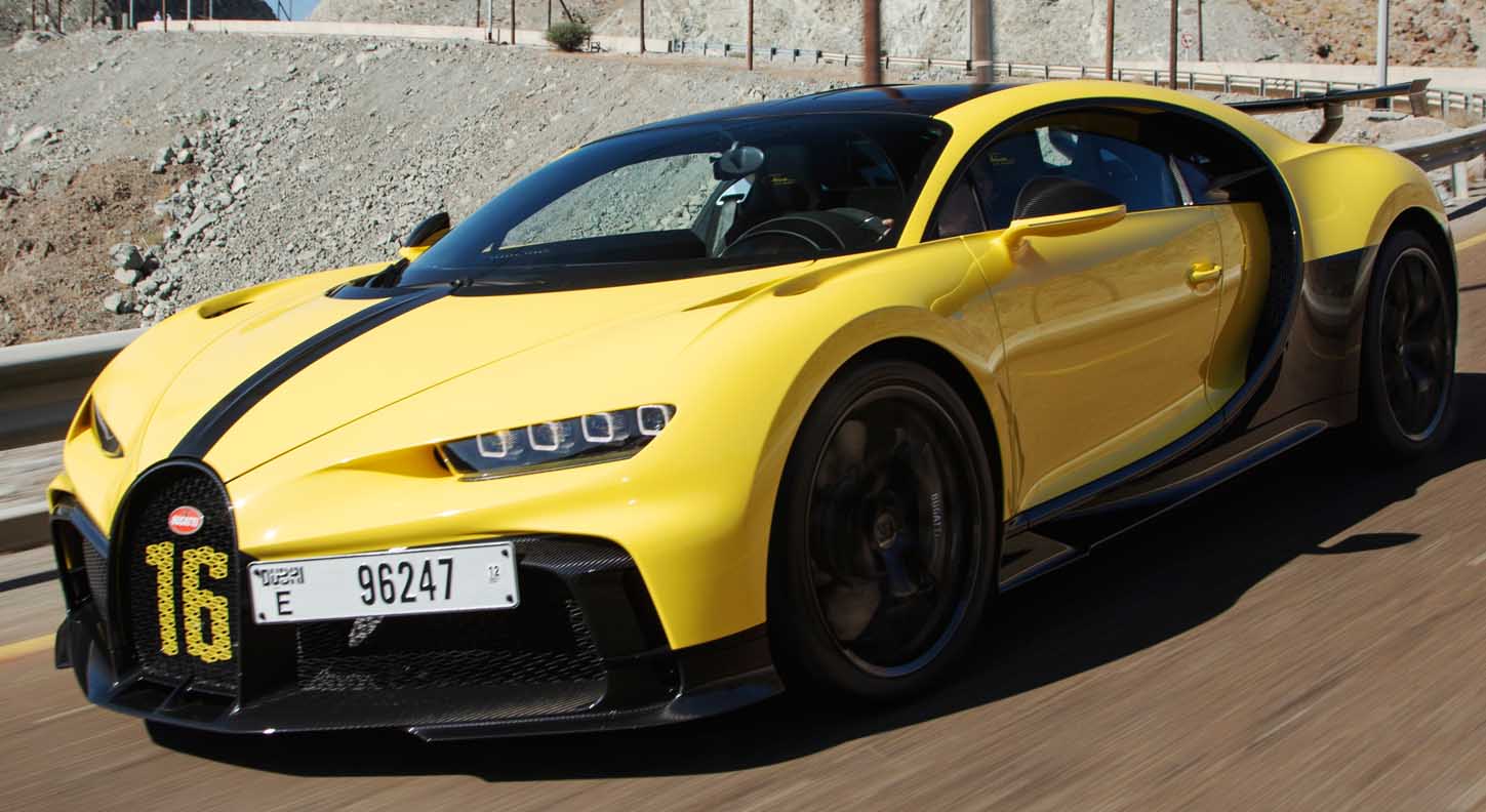 Bugatti Chiron Pur Sport – Driving in the Hajar Mountains (Video Inside)