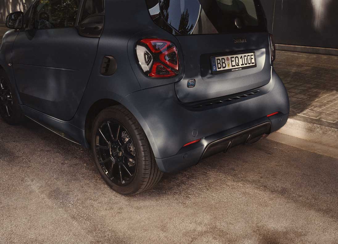 Smart EQ Fortwo Edition Bluedawn: Neue Version in mattem Dunkelviolett