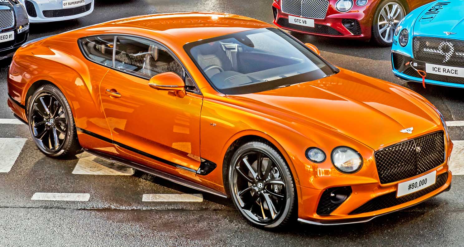 Bentley Reaches 80,000 Individual Units Of Its Continental GT Luxury Grand Tourer