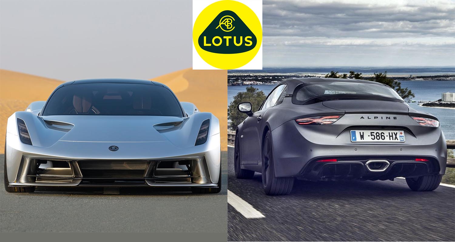 Alpine and Lotus Announce Technical Collaboration to Develop Electric Sports Car