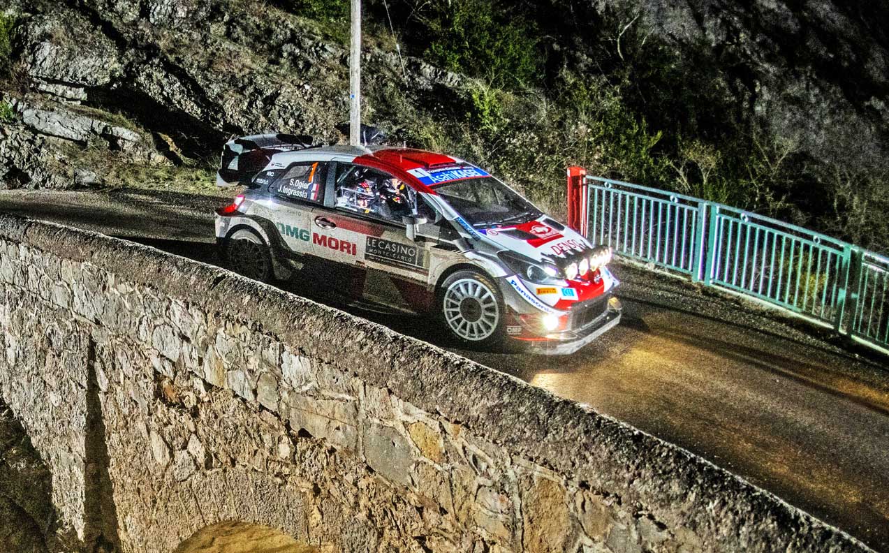 WRC 2021 – Leader Evans Is Under Attack From Rallye Monte-Carlo Ogier