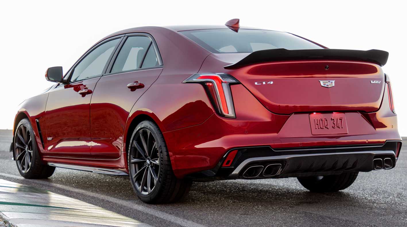 2022 Cadillac CT4-V Blackwing Delivers Highest Downforce In V-series History