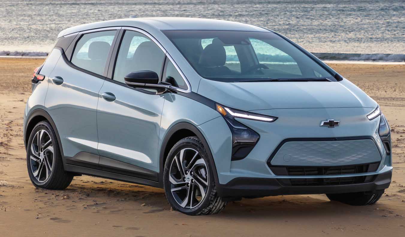 The New Chevrolet Bolt EV 2022