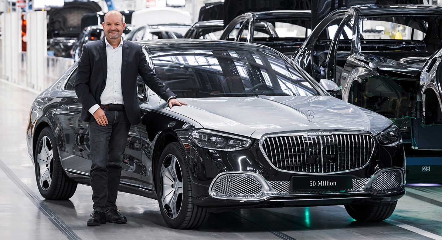The 50-Millionth Mercedes-Benz Car Produced Is A Maybach S-Class
