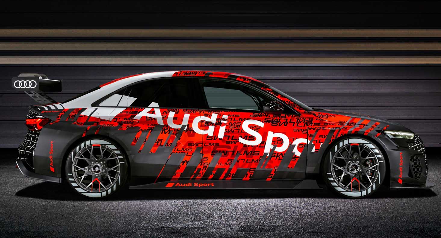 Audi Sport on X: MEDIAINFO: World premiere of the new Audi RS 3 LMS >>   #PerformanceIsAnAttitude #TCR   / X