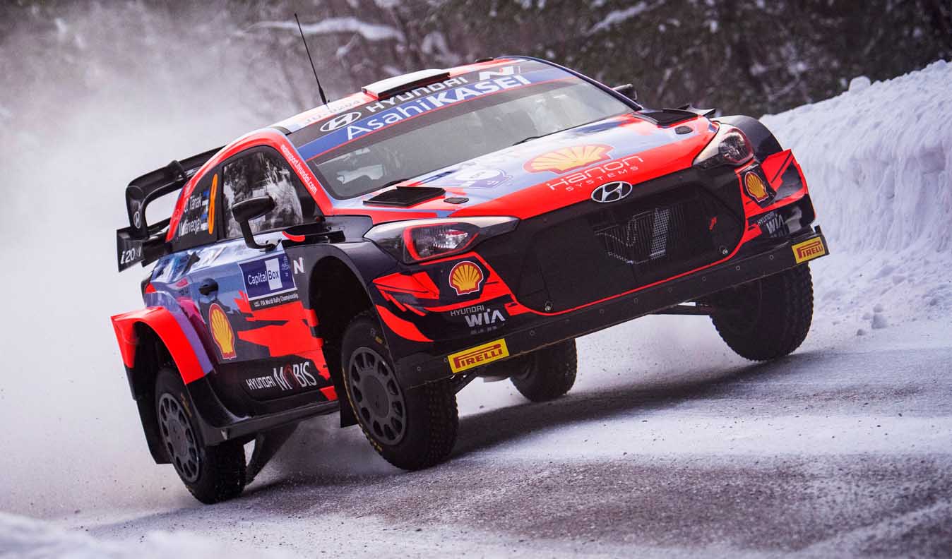 WRC 2021- Tänak Dominates Day 1 On Artic Rally Finland
