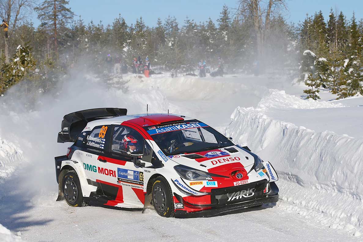 Flying Finn Rovanperä Claims The Championship Lead In The Toyota Yaris WRC