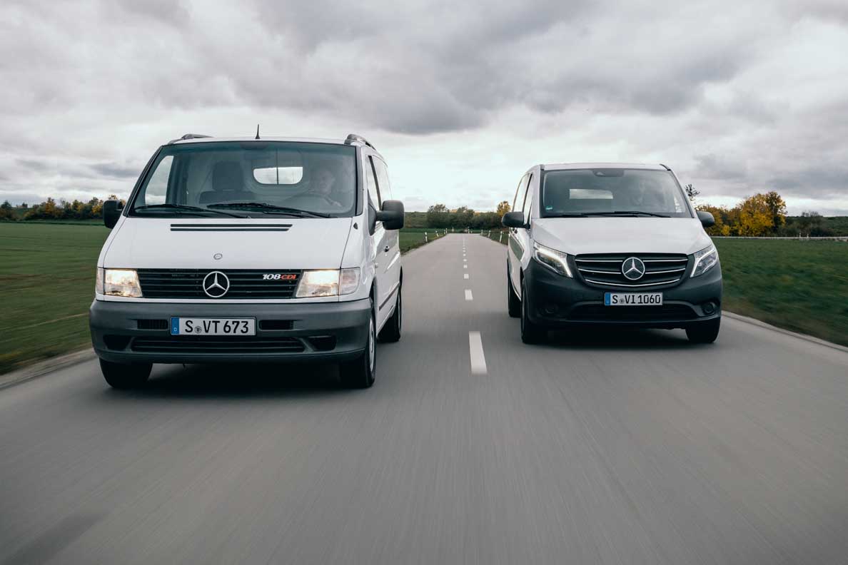 The Mercedes-Benz Vito (V-Class) – A Reliable Partner For 25 Years