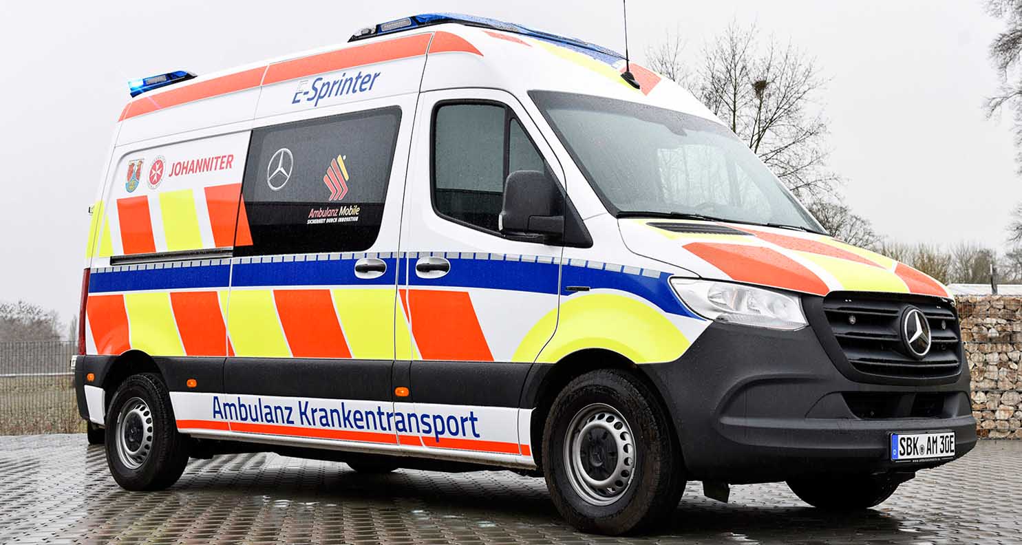 Mercedes-Benz Vans Is Electrifying Ambulance Vehicles