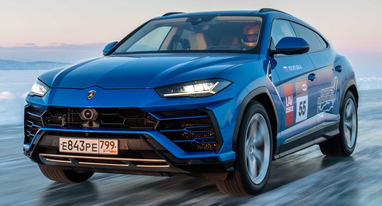 Lamborghini Urus' High-speed Record On Ice Is Formally Registered |  