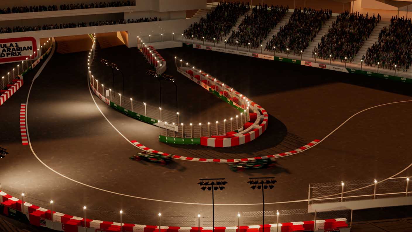 Formula 1 Saudi Arabian Grand Prix Unveils Jeddah Street Circuit