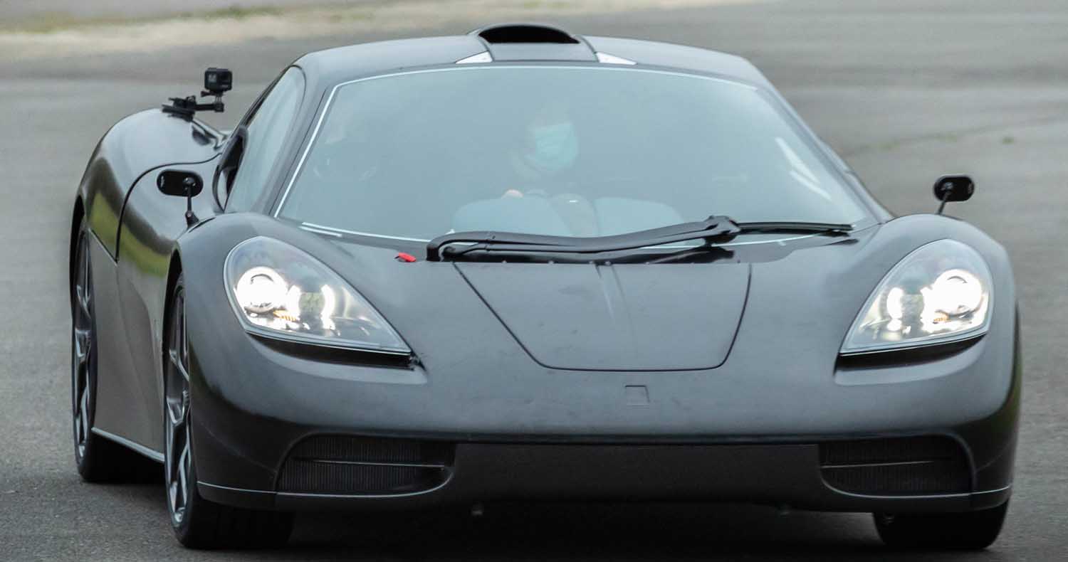 Gordon Murray T.50 Supercar Hits The Test Track For The First Time