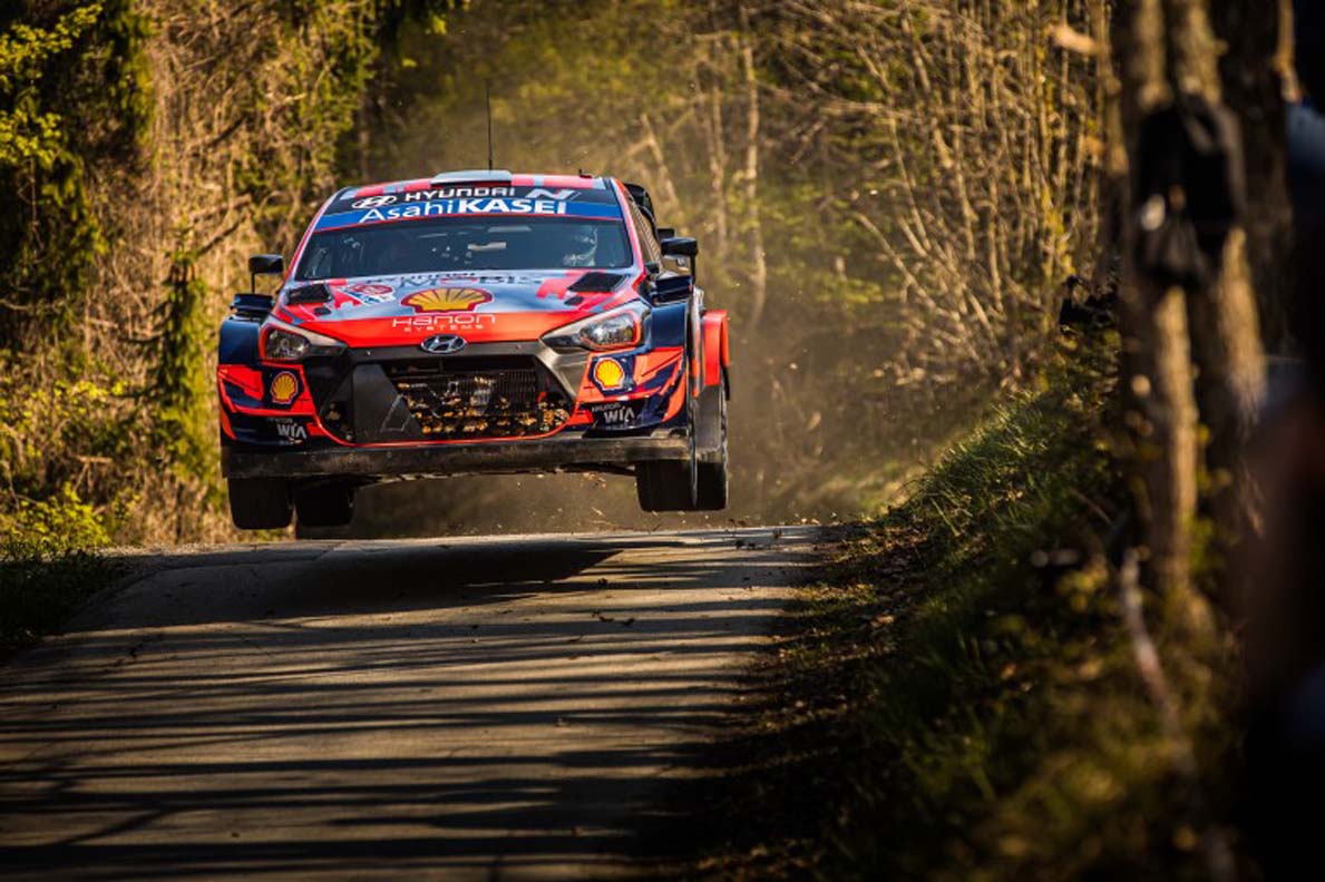 WRC 2021- Neuville Leads Thrilling Battle In Croatia At The End Of Day One