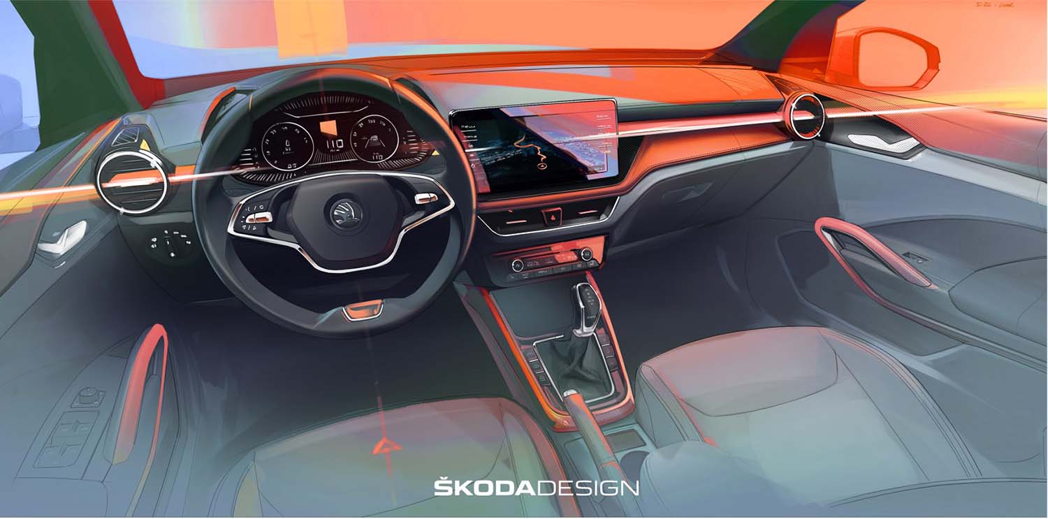 First Impression Of The New Škoda Fabia’s Interior