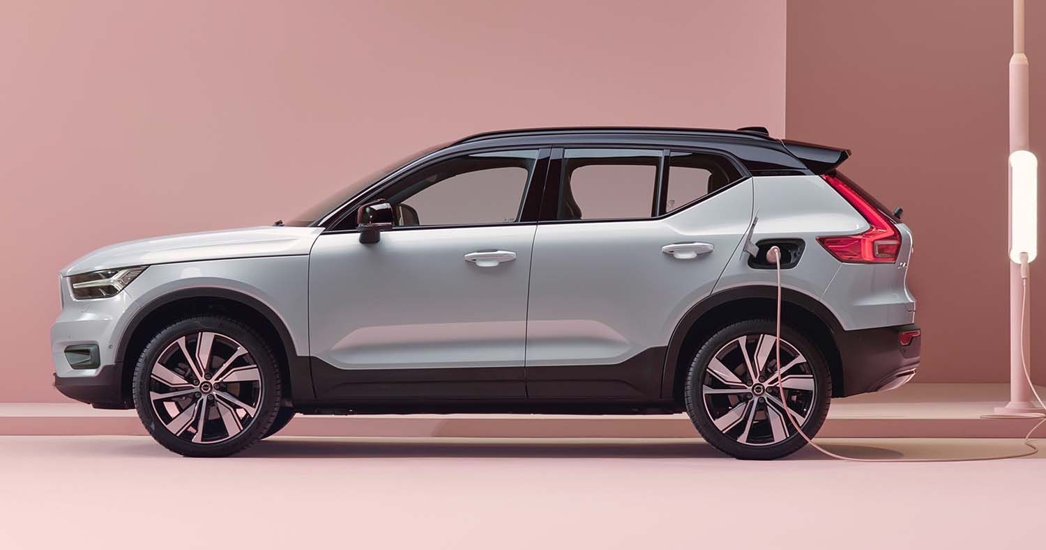 Volvo XC40 Recharge Earned The Top Safety Pick Plus From IIHS
