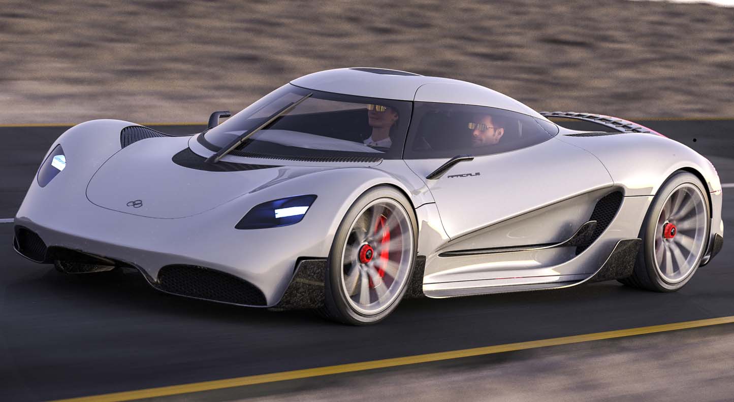 Viritech’s Apricale Hydrogen Hypercar To Be Developed At MIRA Technology Park