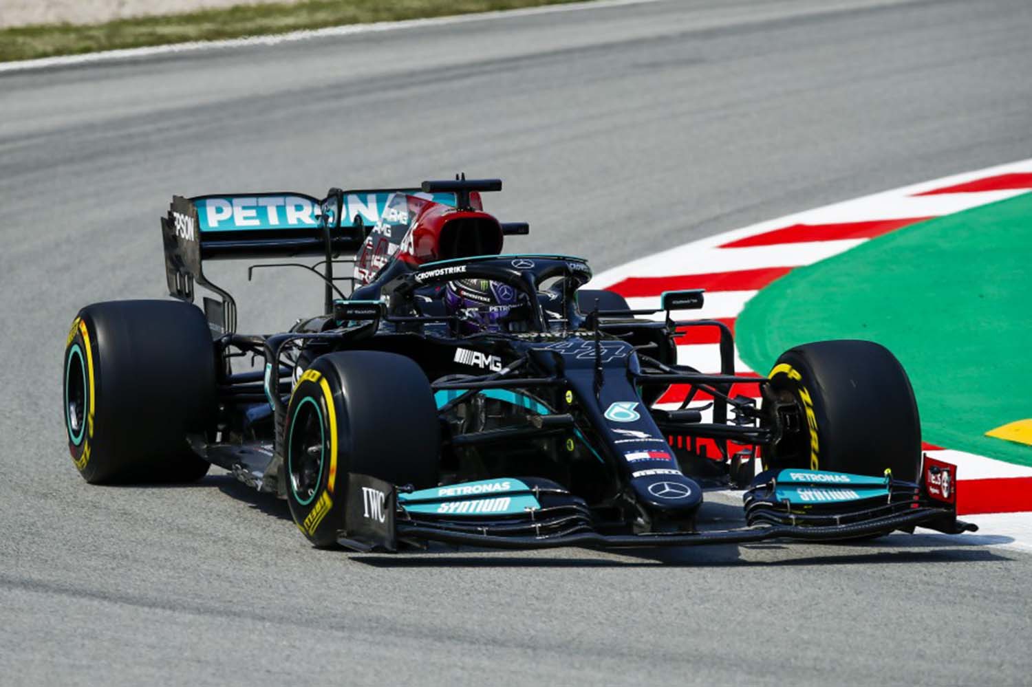 F1 – Hamilton Takes Over At The Top In Practice For Spanish Grand Prix