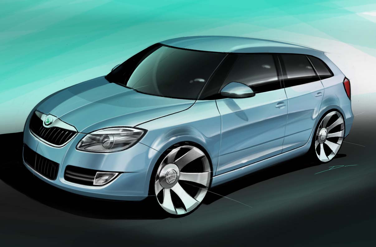 Skoda FABIA Design Over Time