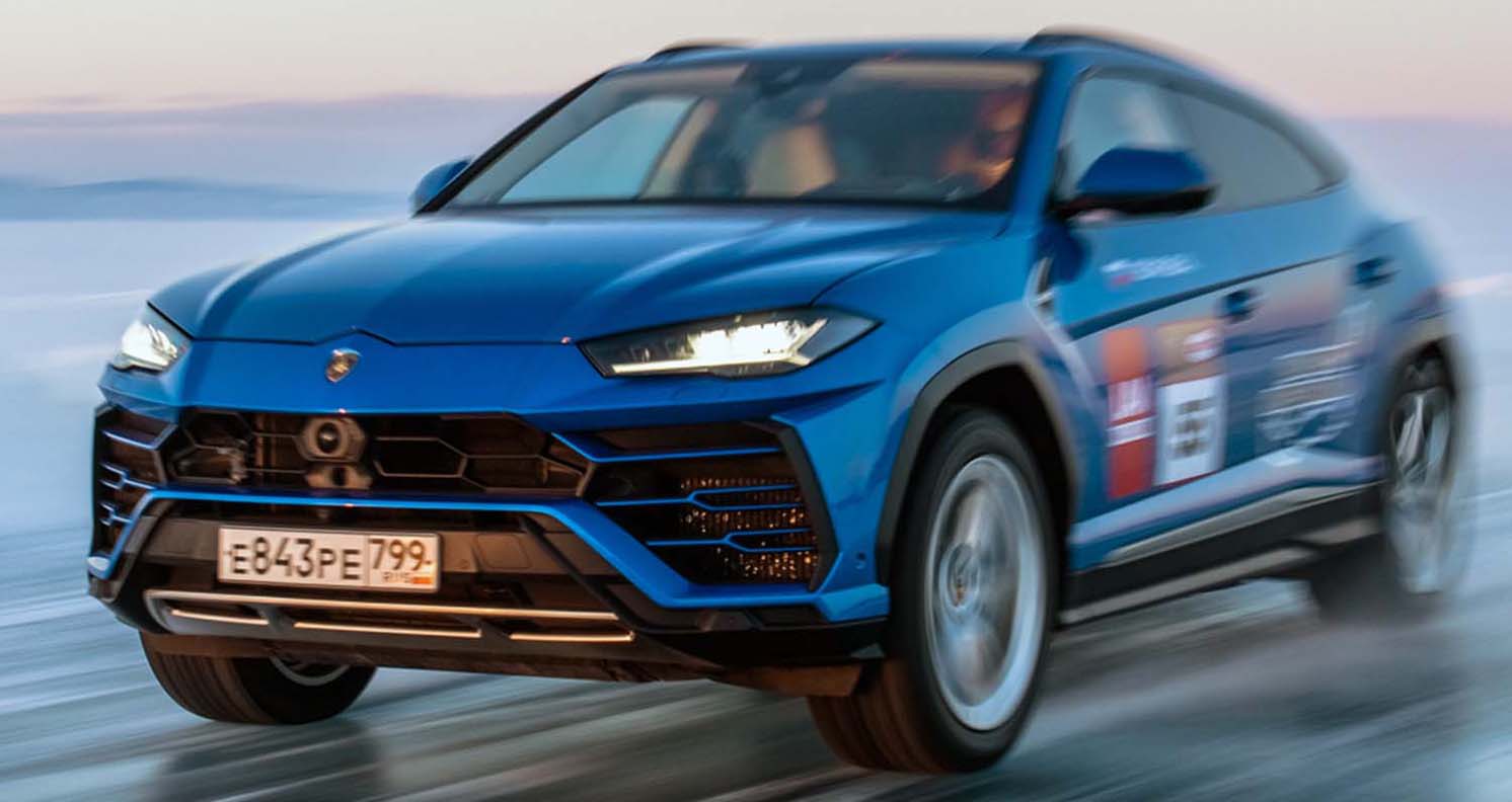 Lamborghini Urus’ High-speed Record On Ice Is Formally Registered