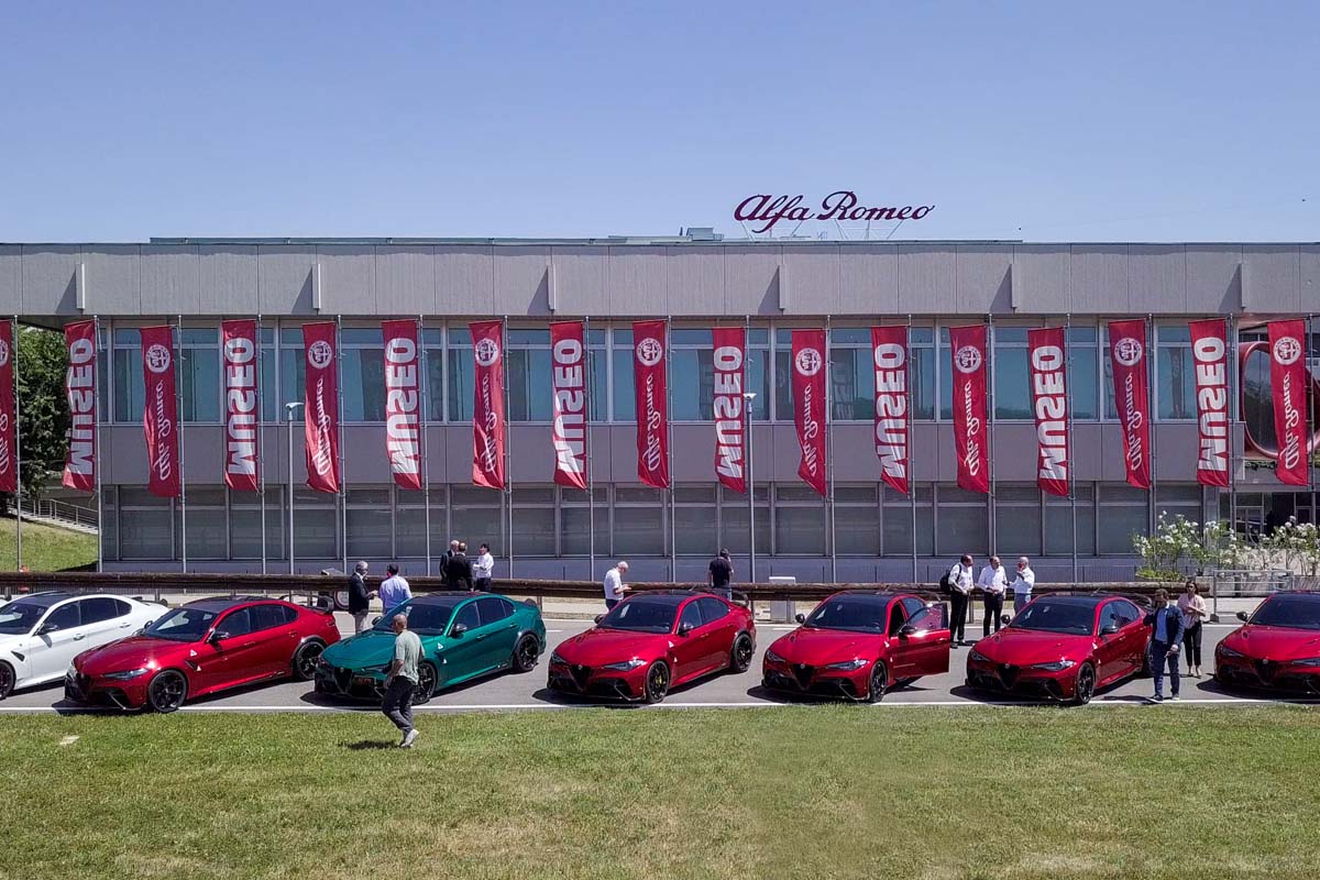 The Museo Storico Alfa Romeo Turned Red For 4 Days