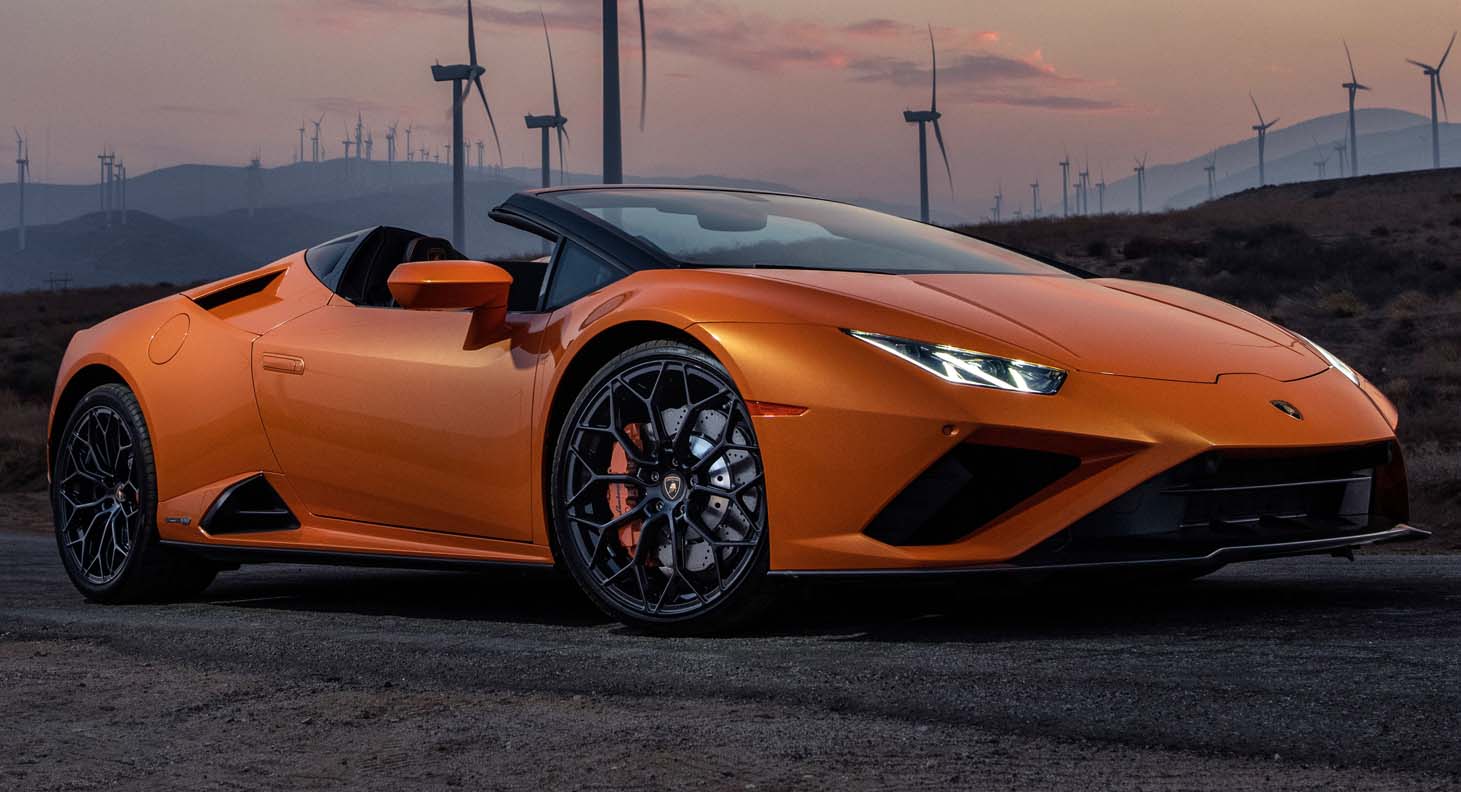 Lamborghini Huracán EVO RWD Spyder Wins Robb Report’s “Best Convertible For 2021” Award