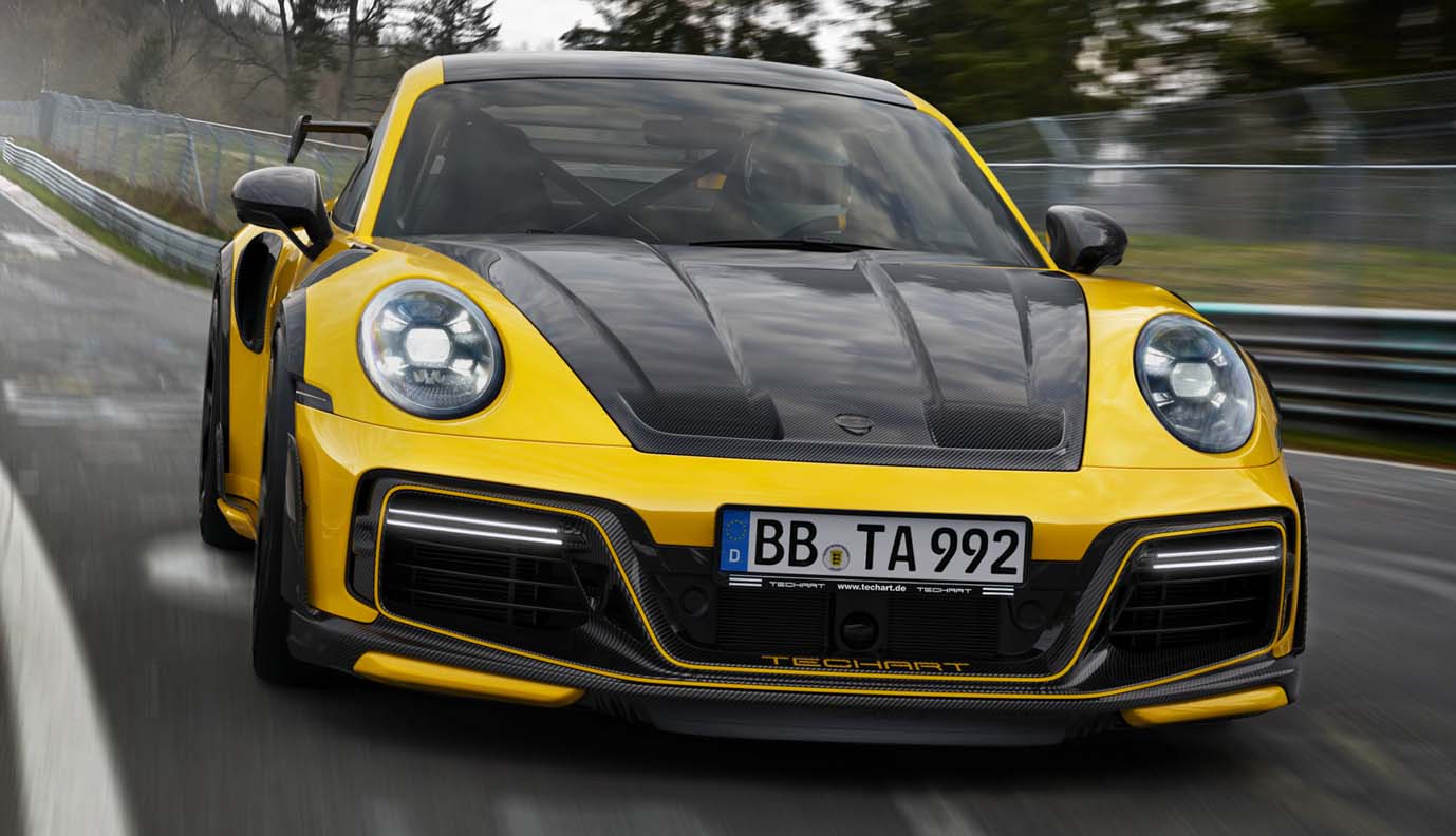 The New Porsche 911 Turbo TechArt GTstreet R