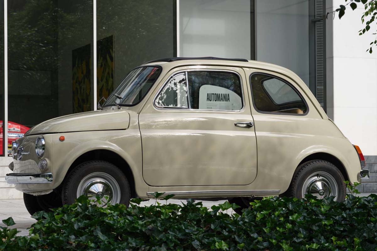 The Iconic Fiat 500 Included In Automania, A New Exhibition At The Museum Of Modern Art, New York