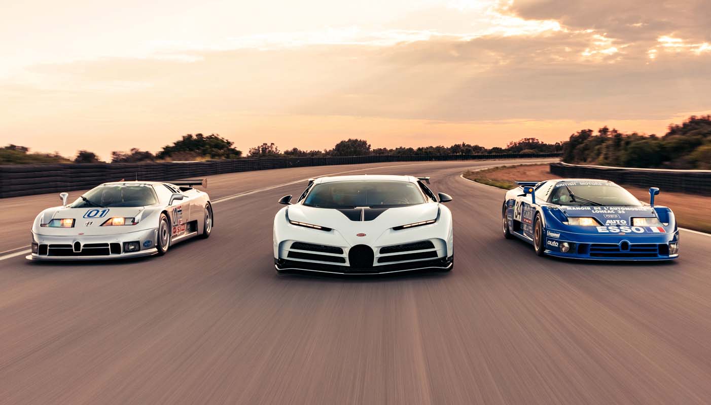 Bugatti EB 110 And Bugatti Centodieci – A Meeting Of Two Icons