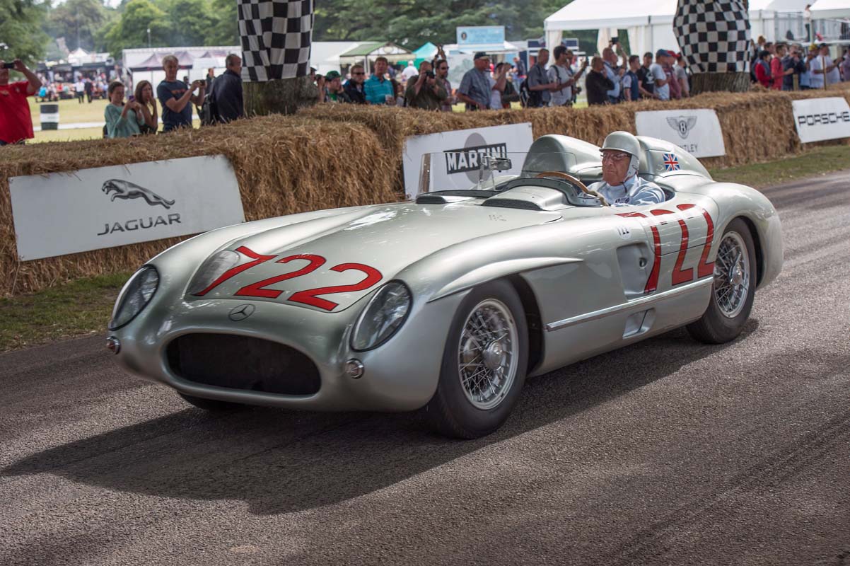 The Mercedes-Benz 300 SLR 722 Will Be At The Centre Of The Memorial To Sir Stirling Moss At Goodwood Festival
