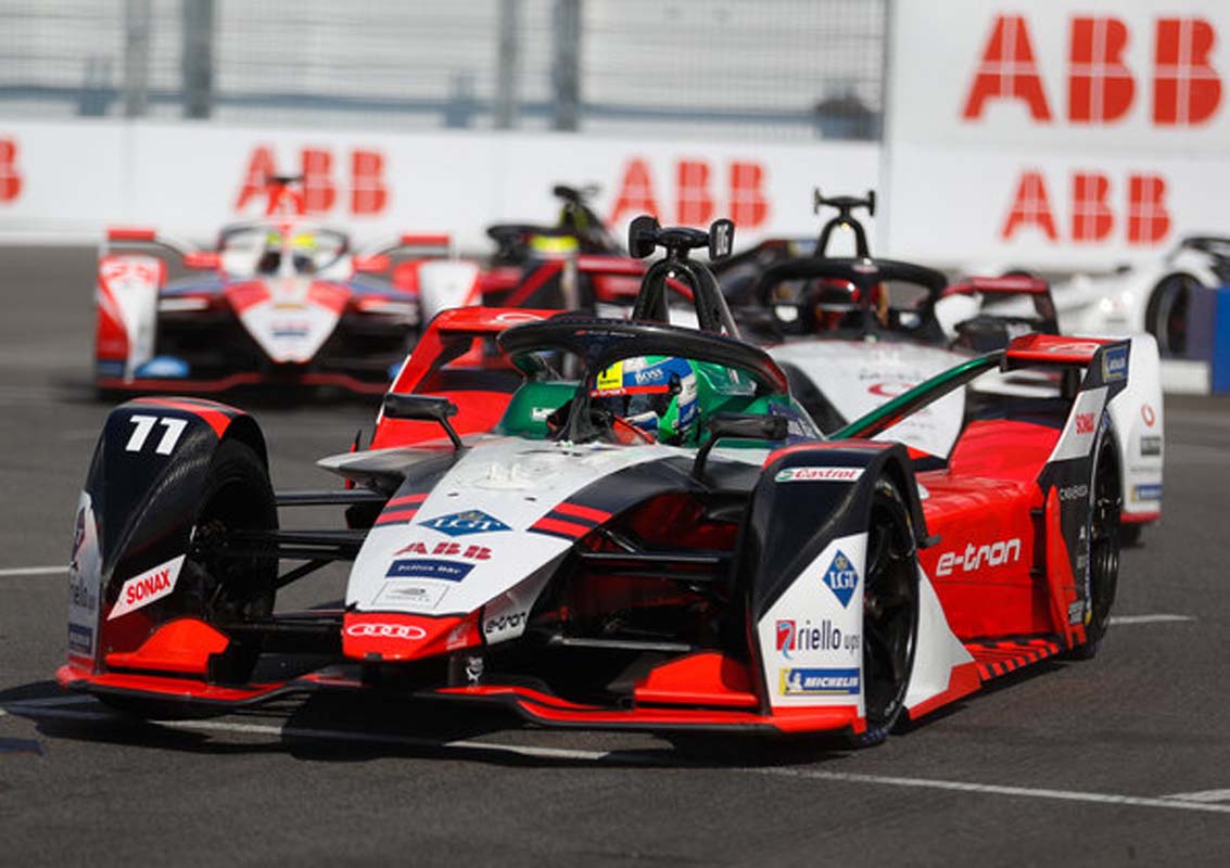 Formula E – Lucas Di Grassi Celebrates On The Podium In New York