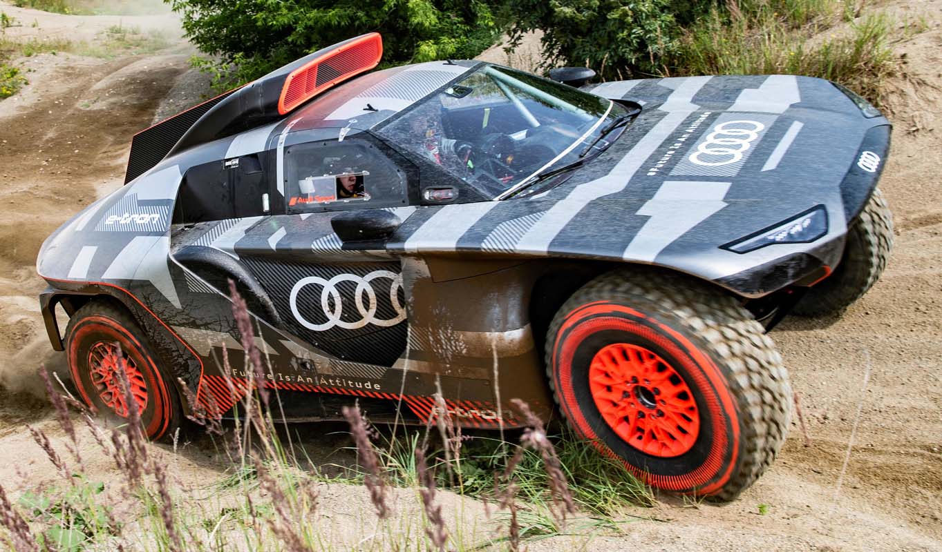 Audi RS Q E-Tron – The Future Technologies For Dakar Rally