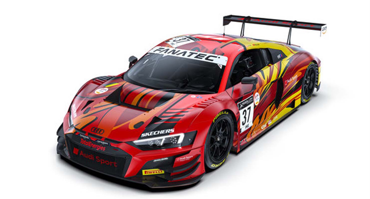Design GT3 sports cars from Audi Sport for the 100th anniversary of Spa