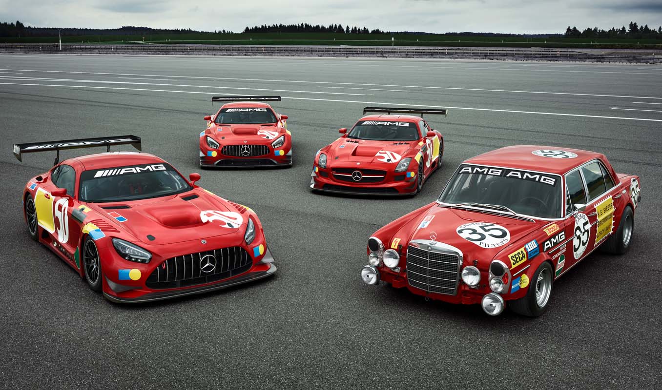Mercedes-AMG Celebrating Its Anniversary In The Spa-Francorchamps 24-Hour Race With Three Exclusive GT3 Special Editions