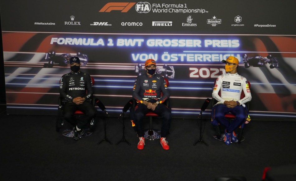 F1 – 2021 Austrian Grand Prix – Sunday Press Conference Transcript