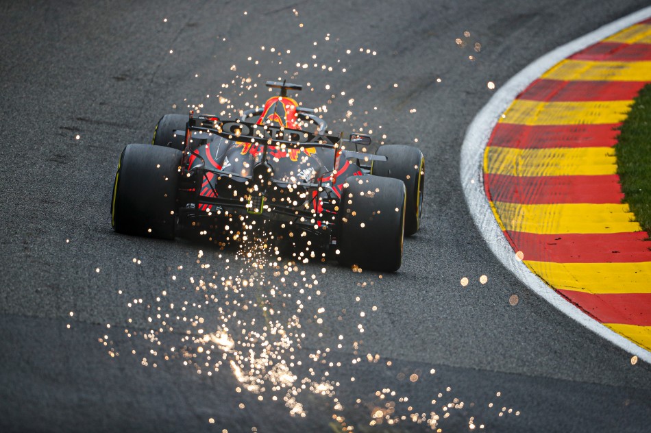 F1 – Verstappen On Top In Second Practice At Spa But Then Crashes