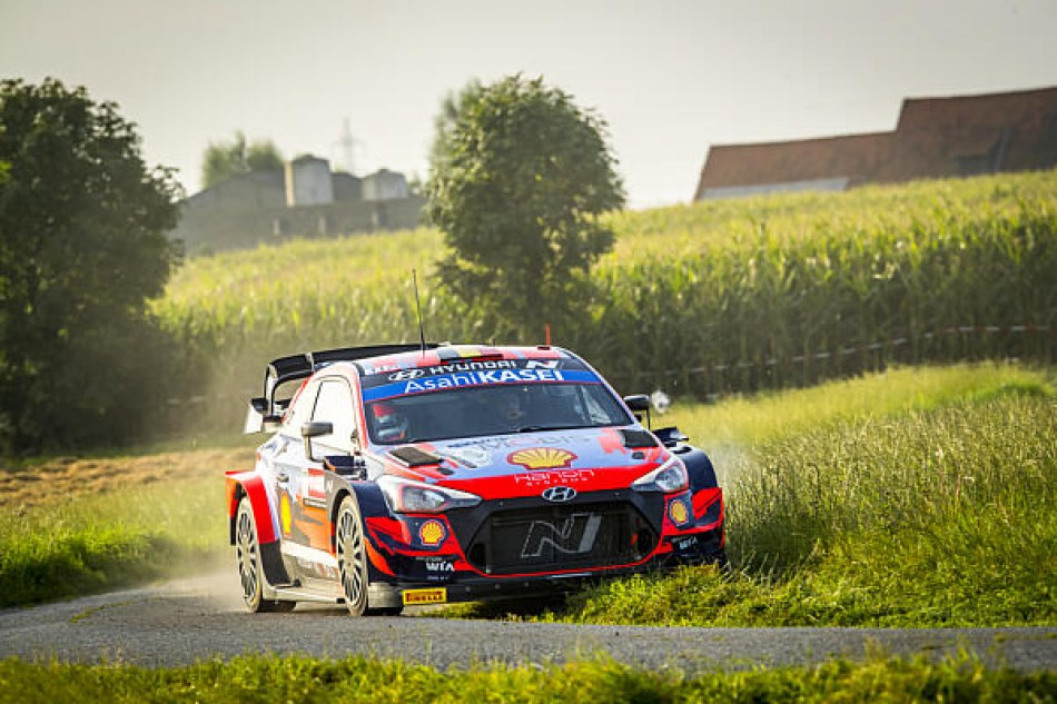 WRC – Home Hero Neuville Leads Hyundai 1-2-3 On Ypres Rally