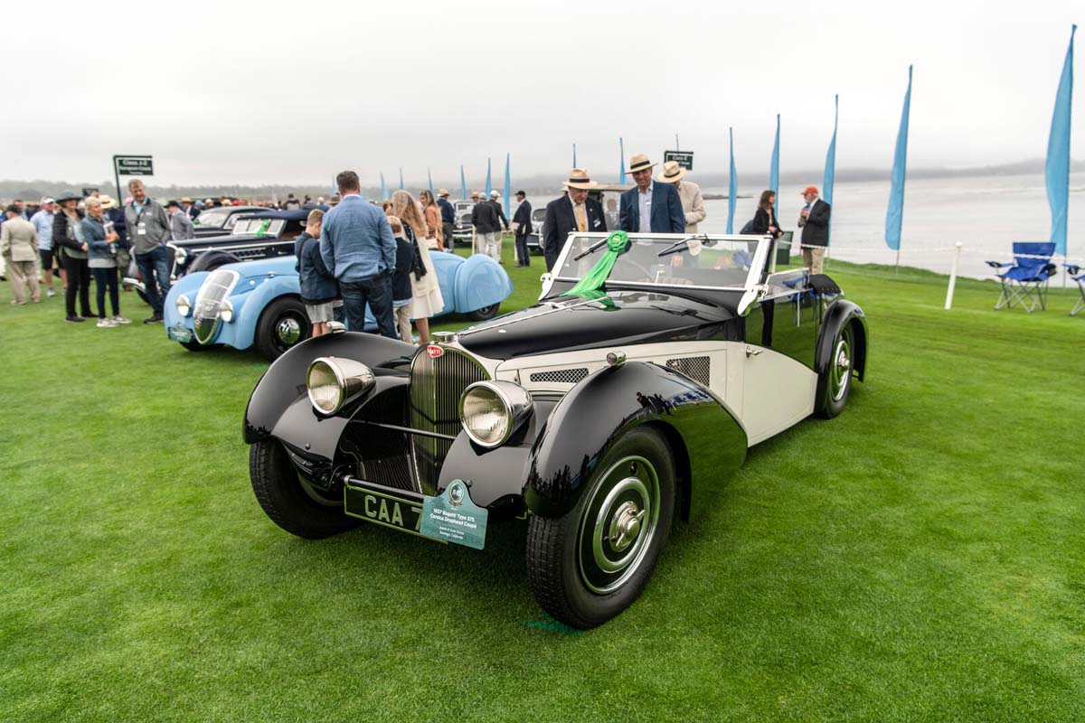 Bugatti Models Collect Multiple Awards And Set Auction Records At Monterey Car Week