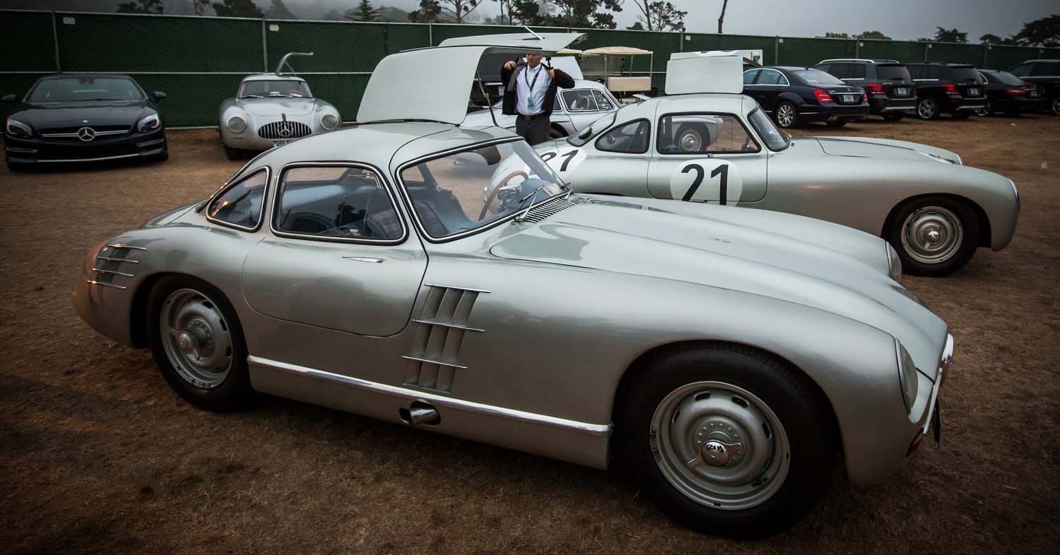 The Glamour Of The Mercedes-Benz SL At The Pebble Beach Concours D’Elegance