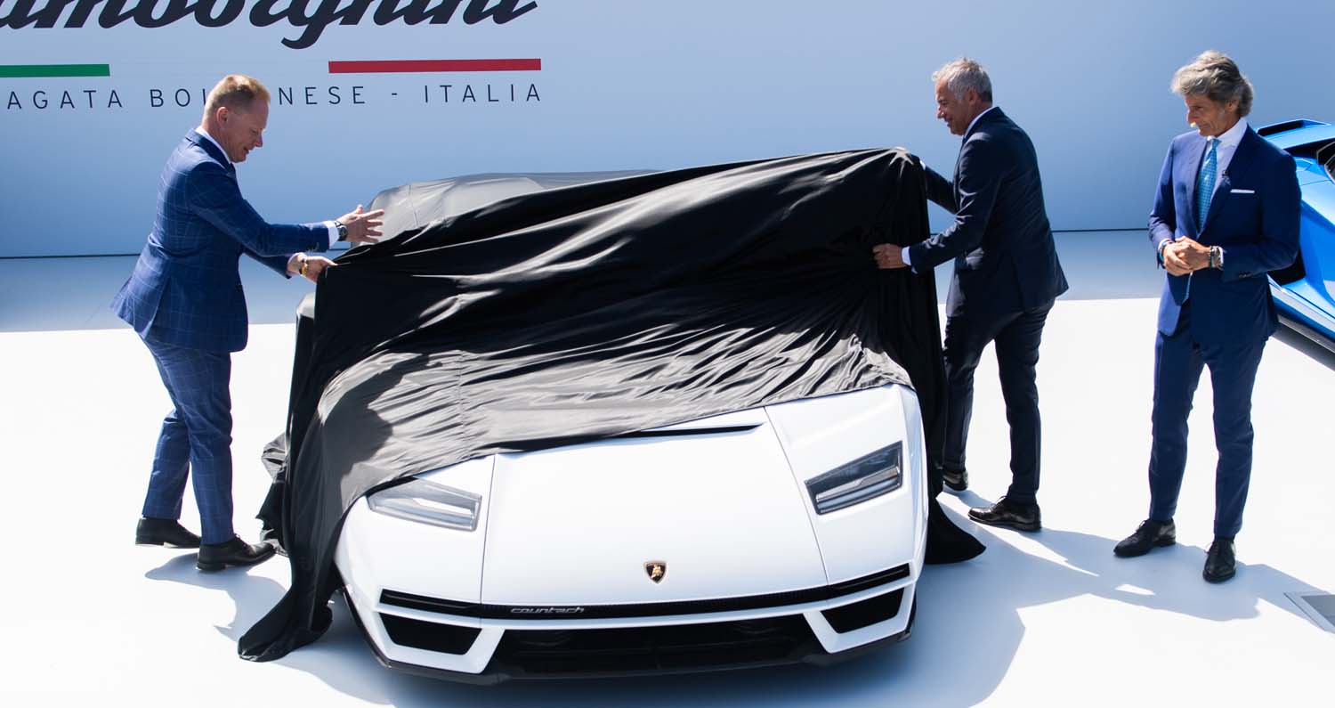 Lamborghini Kicks Off Monterey Car Week With Countach LPI 800-4 Global Debut