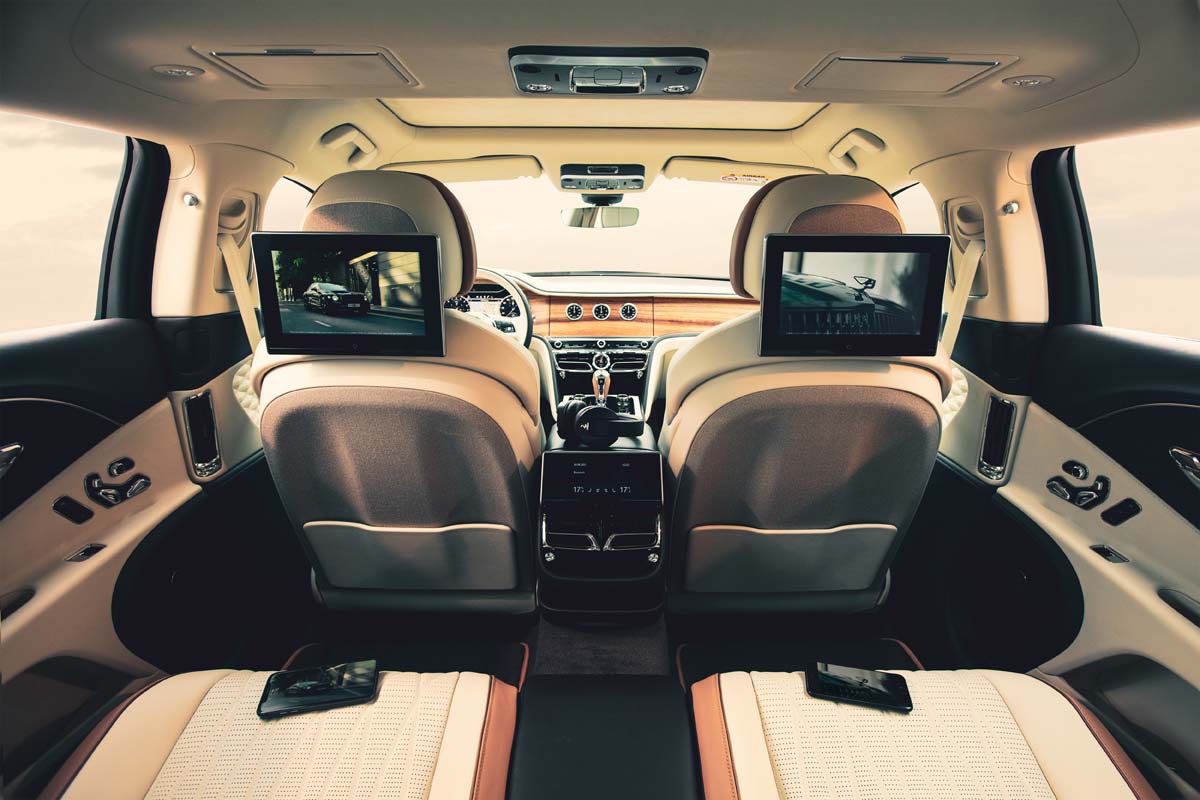 New Cutting-Edge Onboard Entertainment System For Bentley Flying Spur And Bentayga