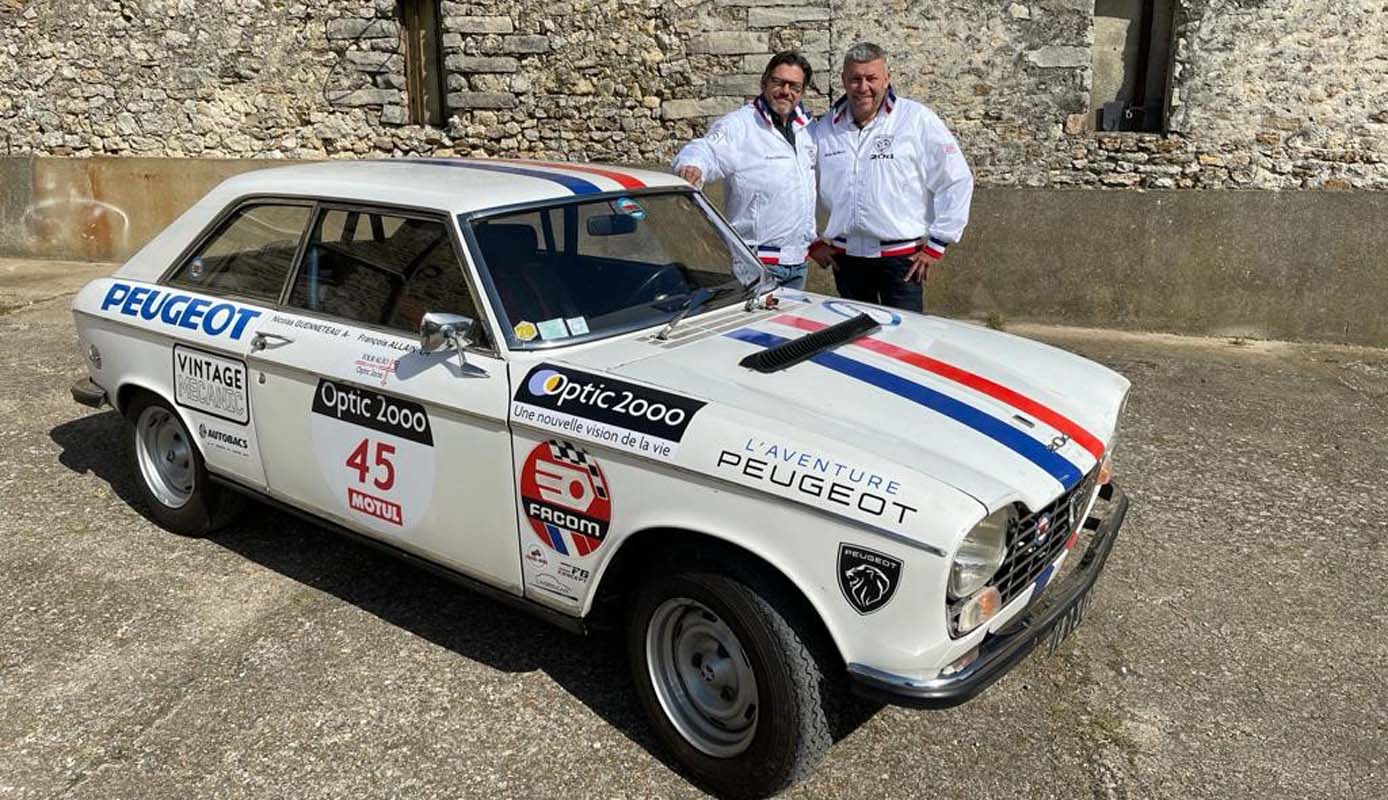 Peugeot Supports The Peugeot 204 Coupe Crew At The Tour Auto 2021