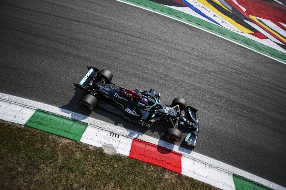 F1 – Mercedes On Top In Final Practice For Italian Grand Prix