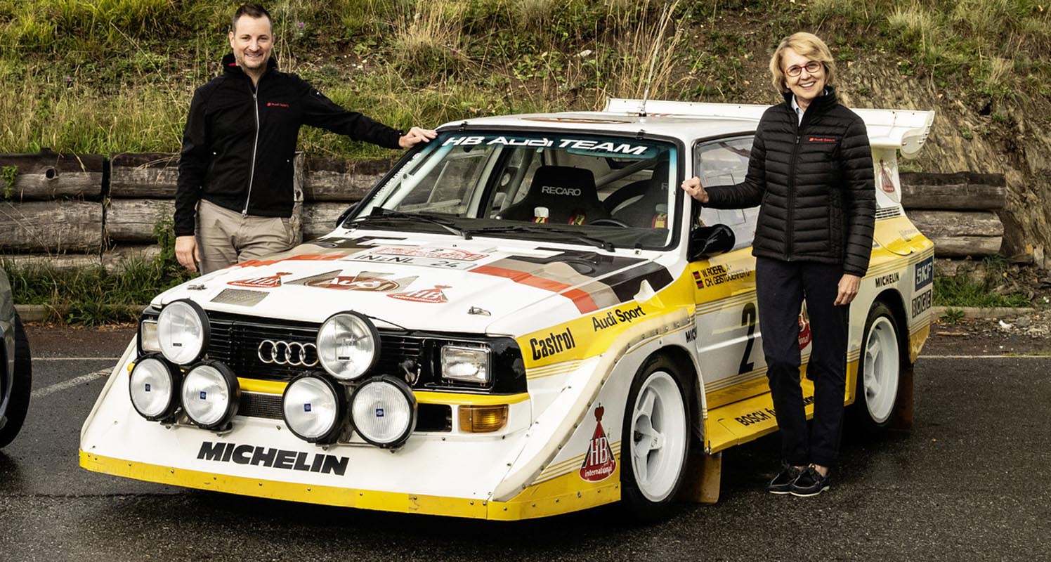 Rally Co-Driver Fabrizia Pons: “The Quattro Has Never Lost Its Grip On Me”