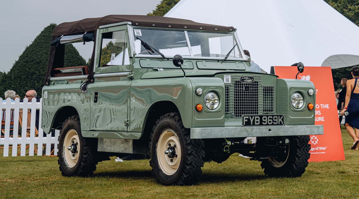 Electric Land Rover Series IIA From Everrati Makes First Public Debut At Concours Of Elegance 2021