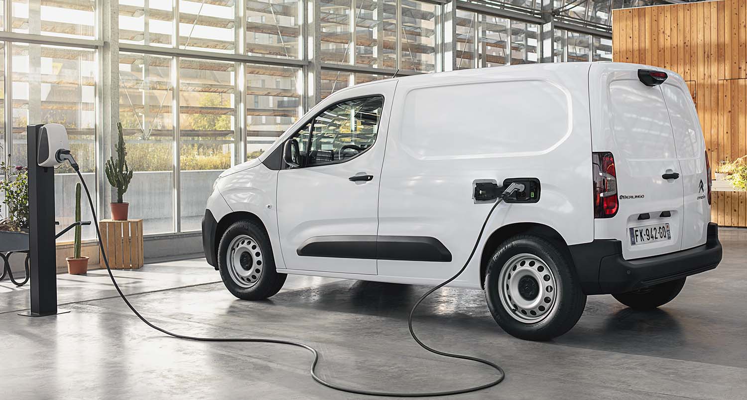 Citroen berlingo store electric range