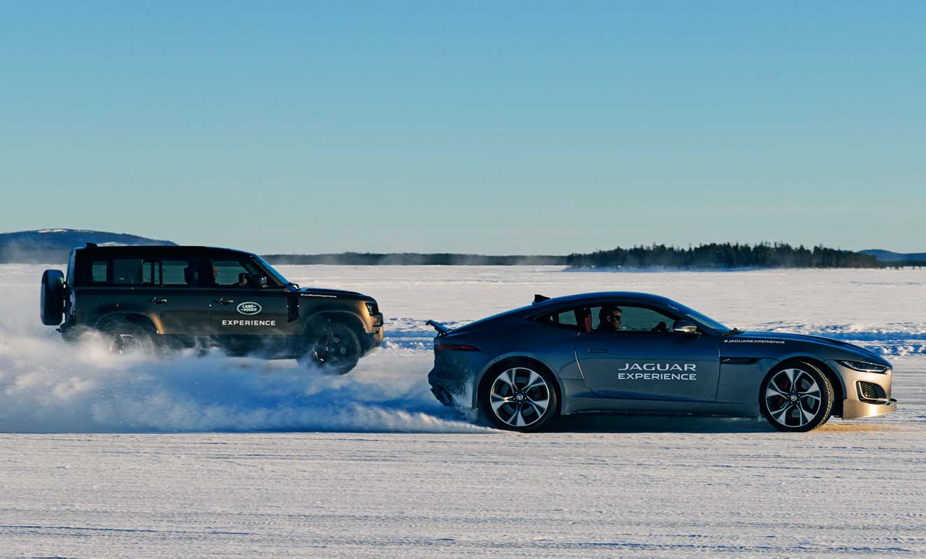 Ultimate Arctic Adventures On Ice With Jaguar And Land Rover