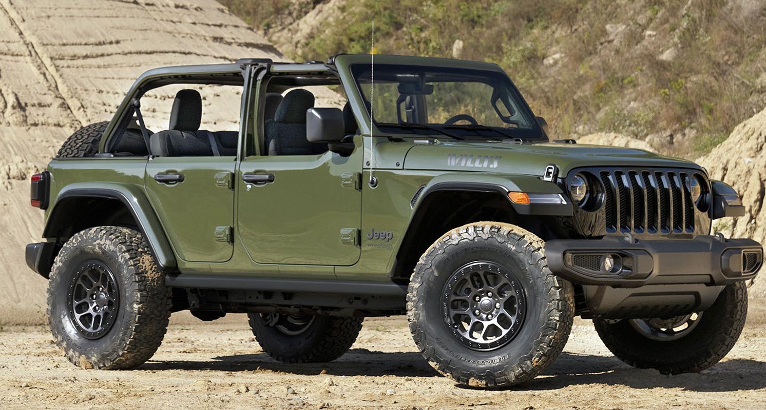 Jeep Announces 2022 Wrangler Willys With Xtreme Recon Package