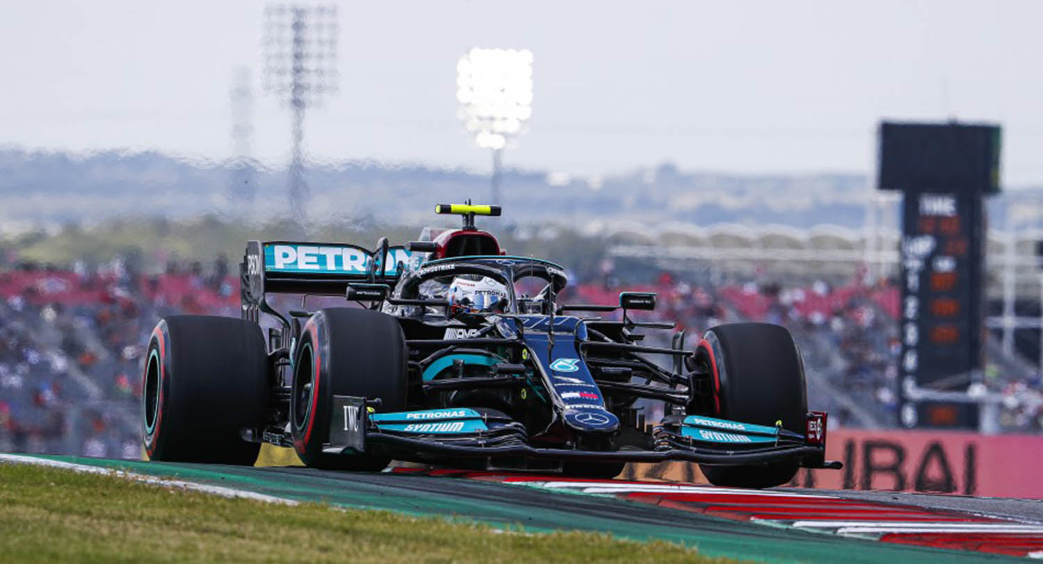 F1 – Bottas Leads Mercedes 1-2 In Opening Practice For United States Grand Prix