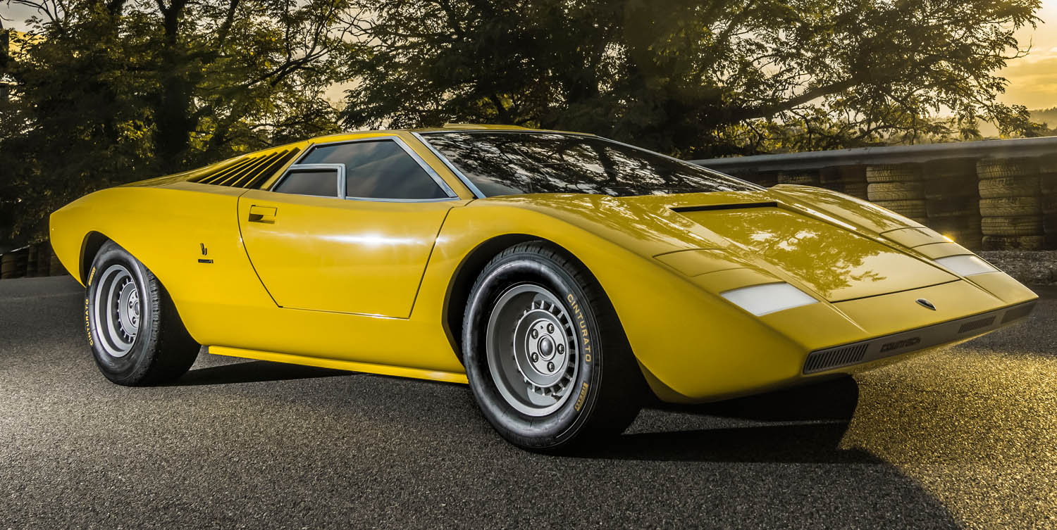 The Reconstructed Lamborghini Countach LP 500 Officially Presented In A Dedicated Event